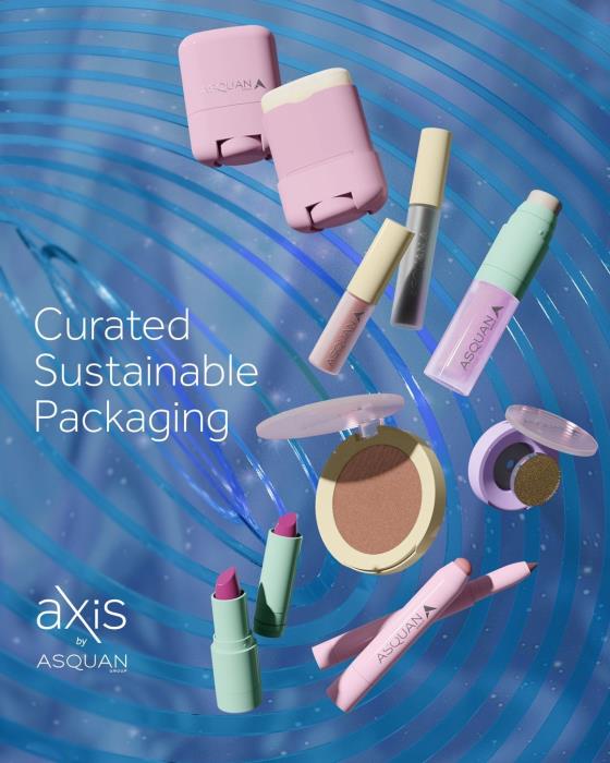 Introducing the Axis Collection! Asquans Family of Sustainable MakeUp Packs